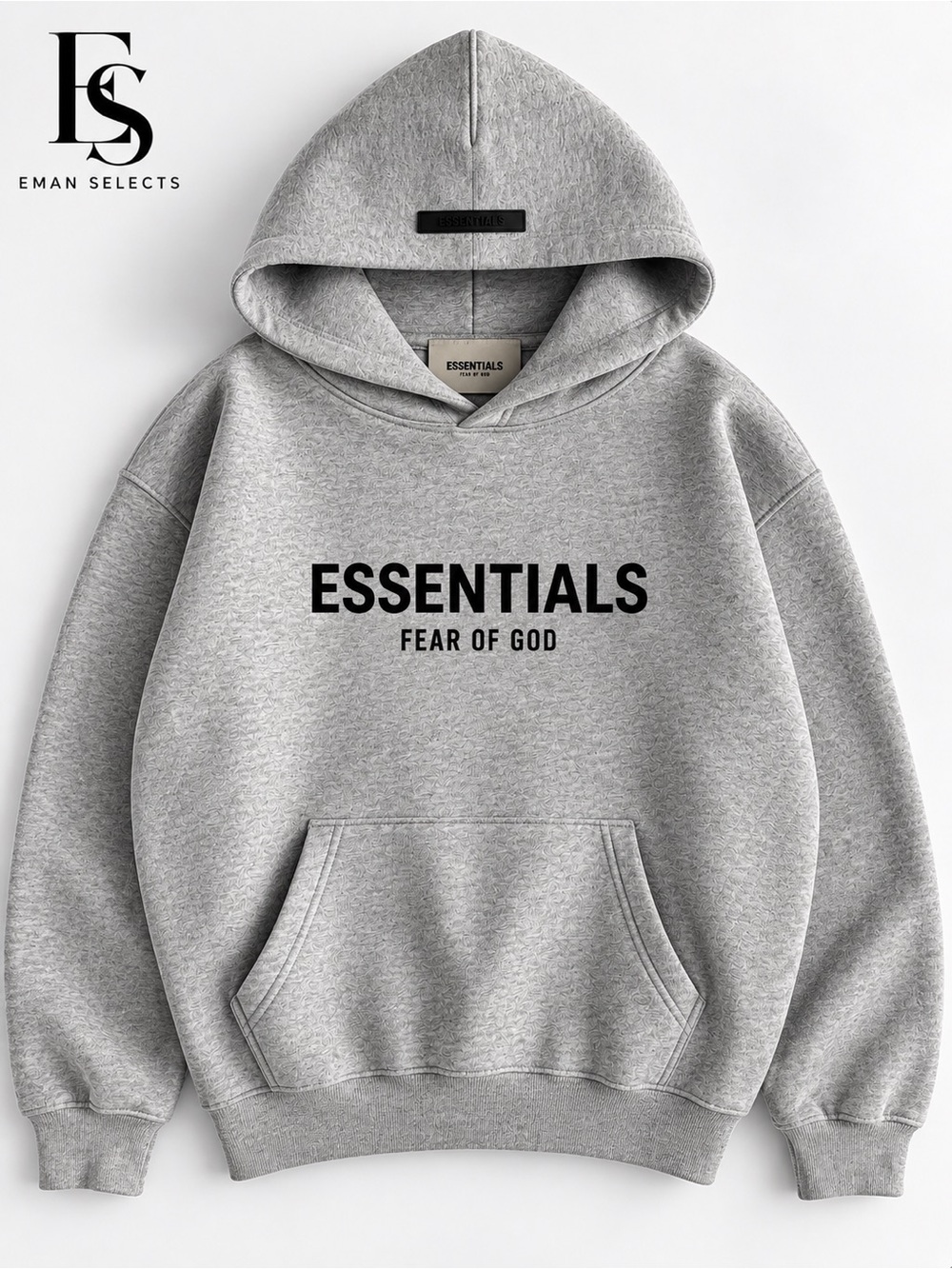 Essentials Gray Hoodie & Joggers Set